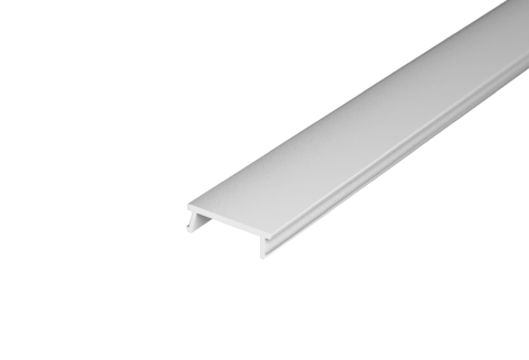 Abdeckung matt - PET, 4000x15mm