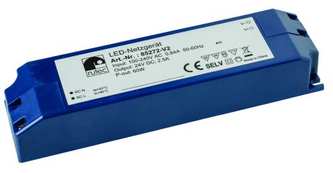 LED-Netzgerät 24V 60W IP20 Schraubanschluss