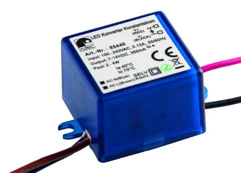LED Konverter 350mA 2,5W-4,9W 7-14V