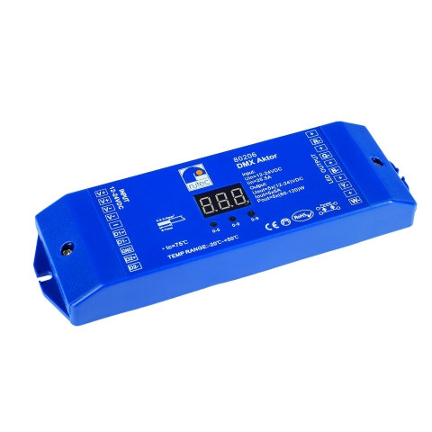 DMX Aktor 600W/24V 5-farbig