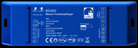 Master Funkempfänger 12/24V 240W/480W