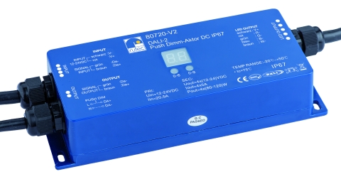 DALI-2 Push Dimm-Aktor DC IP67